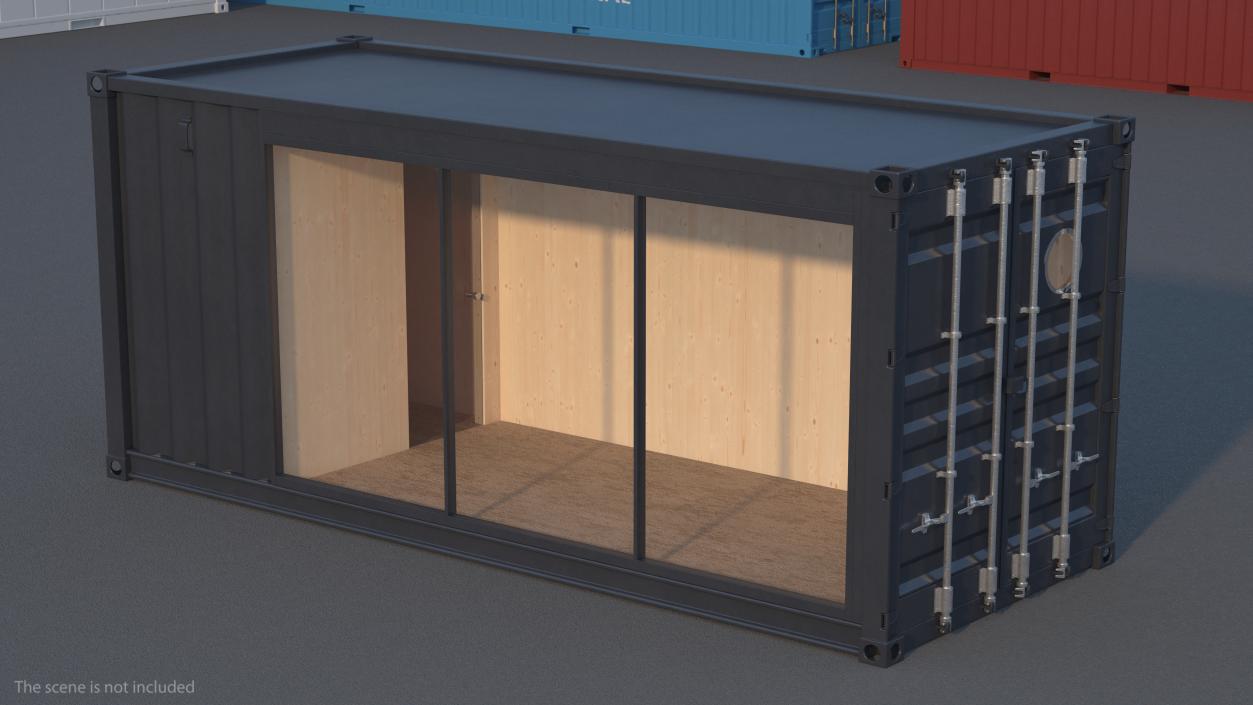 3D model Shipping Container Office