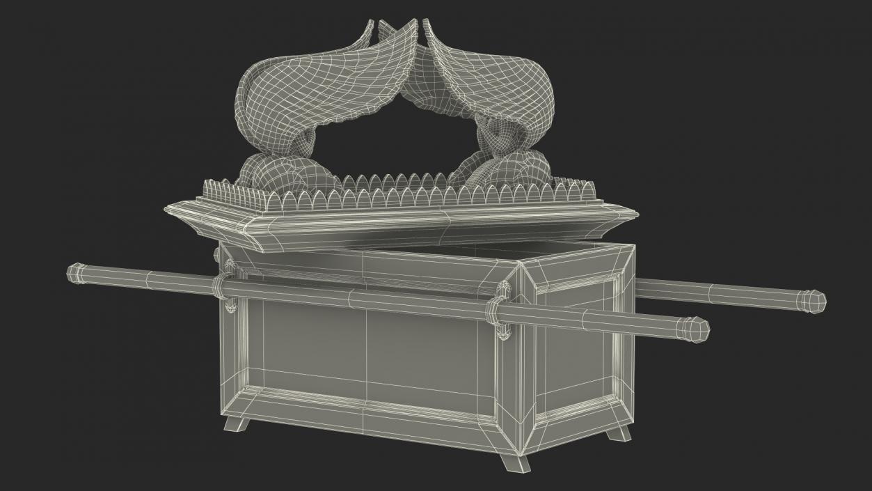 3D Ark of the Covenant Open 2