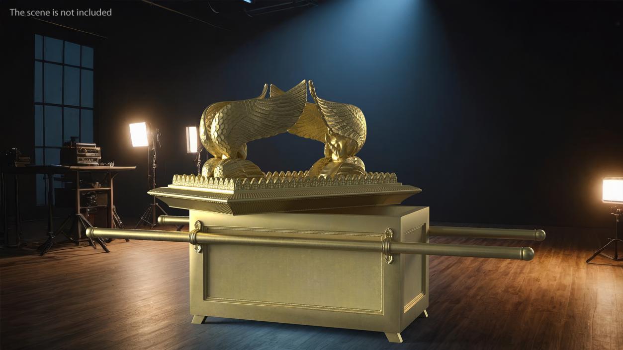 3D Ark of the Covenant Open 2