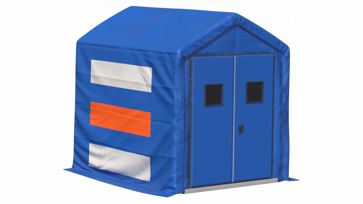 3D model Portable Negative Pressure Isolation Hospital