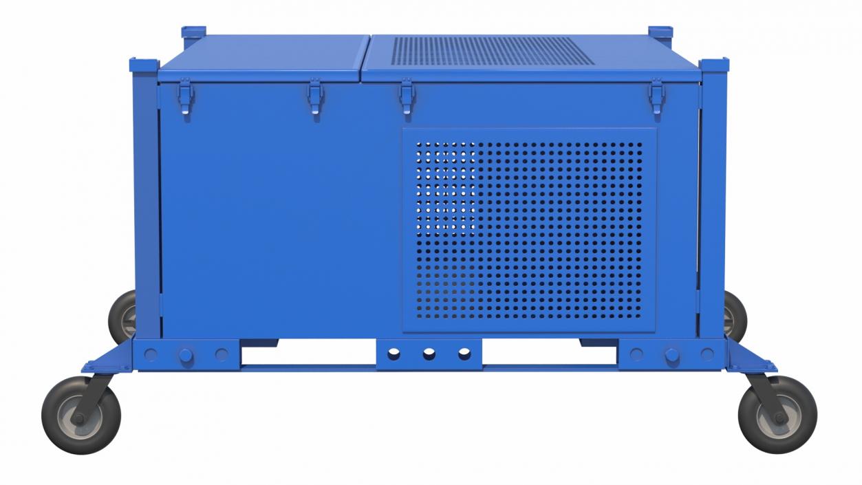 3D model Portable Negative Pressure Isolation Hospital