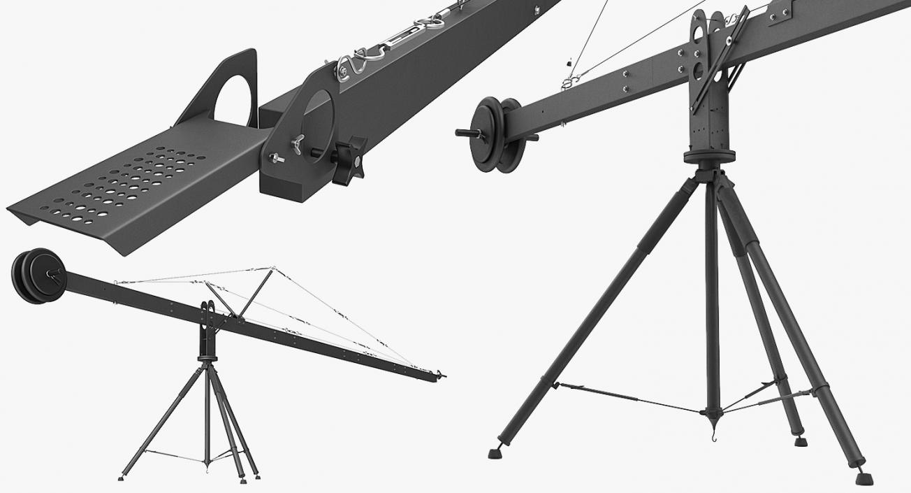 3D model Professional Camera Crane