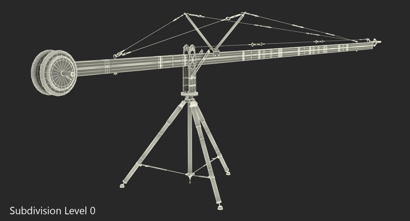 3D model Professional Camera Crane