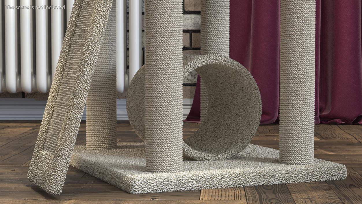 3D model Cat Tree 5-Level with Cat