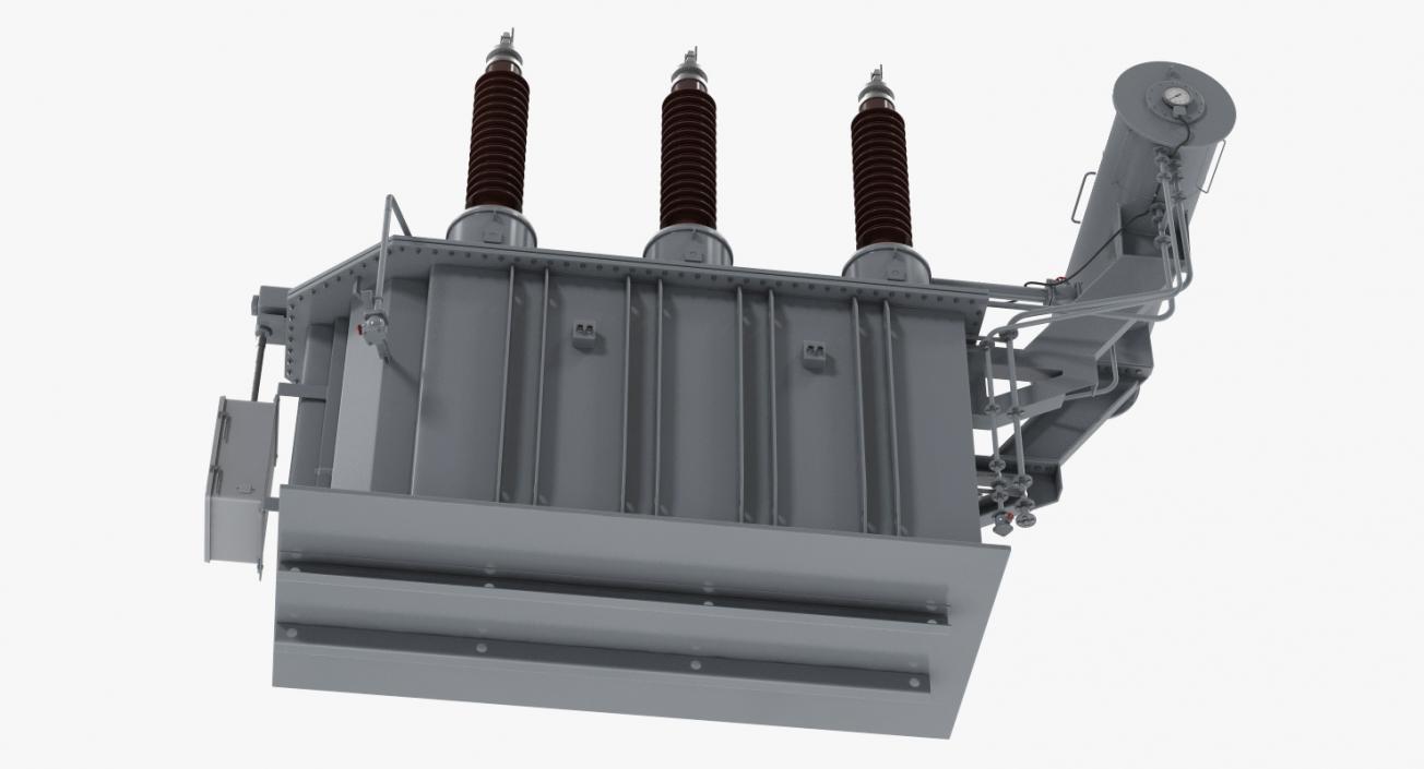 3D Three Phase Transformer model