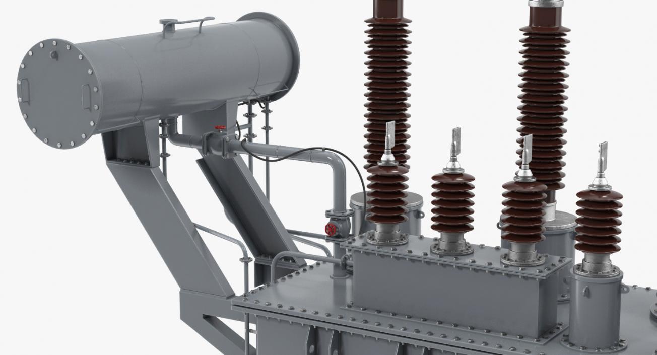 3D Three Phase Transformer model