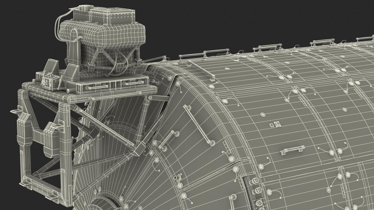 3D Space Module Science Laboratory