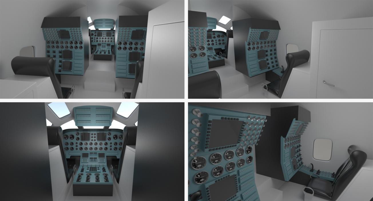 3D Strategic Bomber Tupolev Tu-160 Blackjack Rigged model