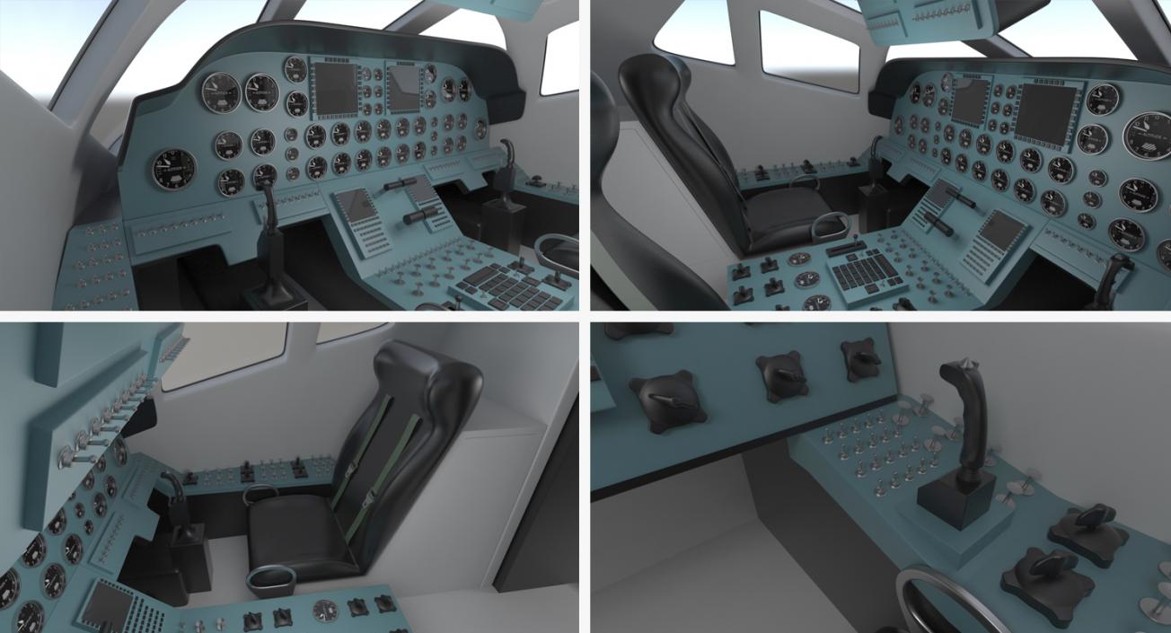 3D Strategic Bomber Tupolev Tu-160 Blackjack Rigged model