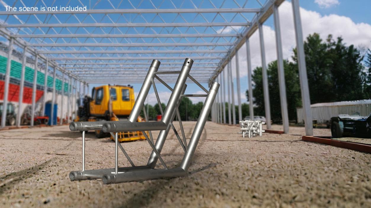 Square Truss Modular Wide Corner 3D