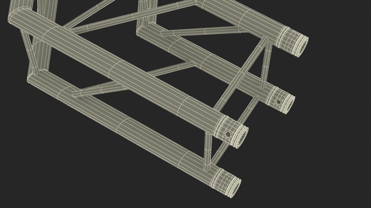 Square Truss Modular Wide Corner 3D