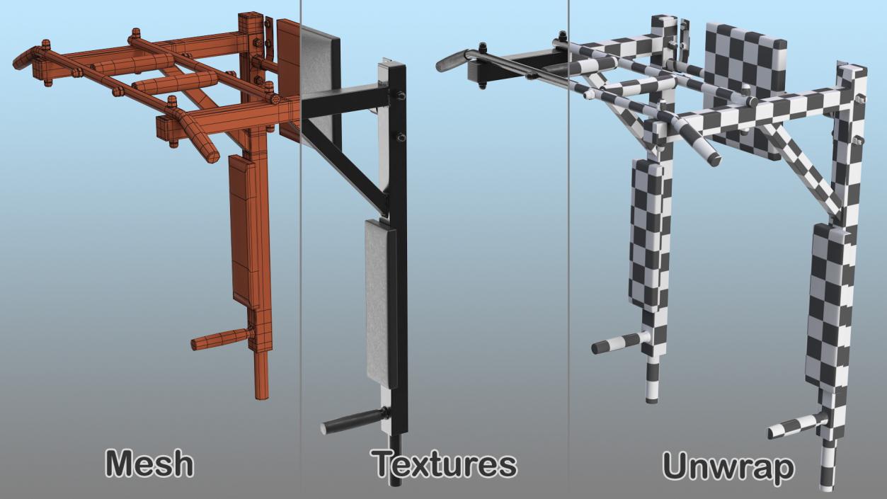 3D Exercise Equipment Collection 5