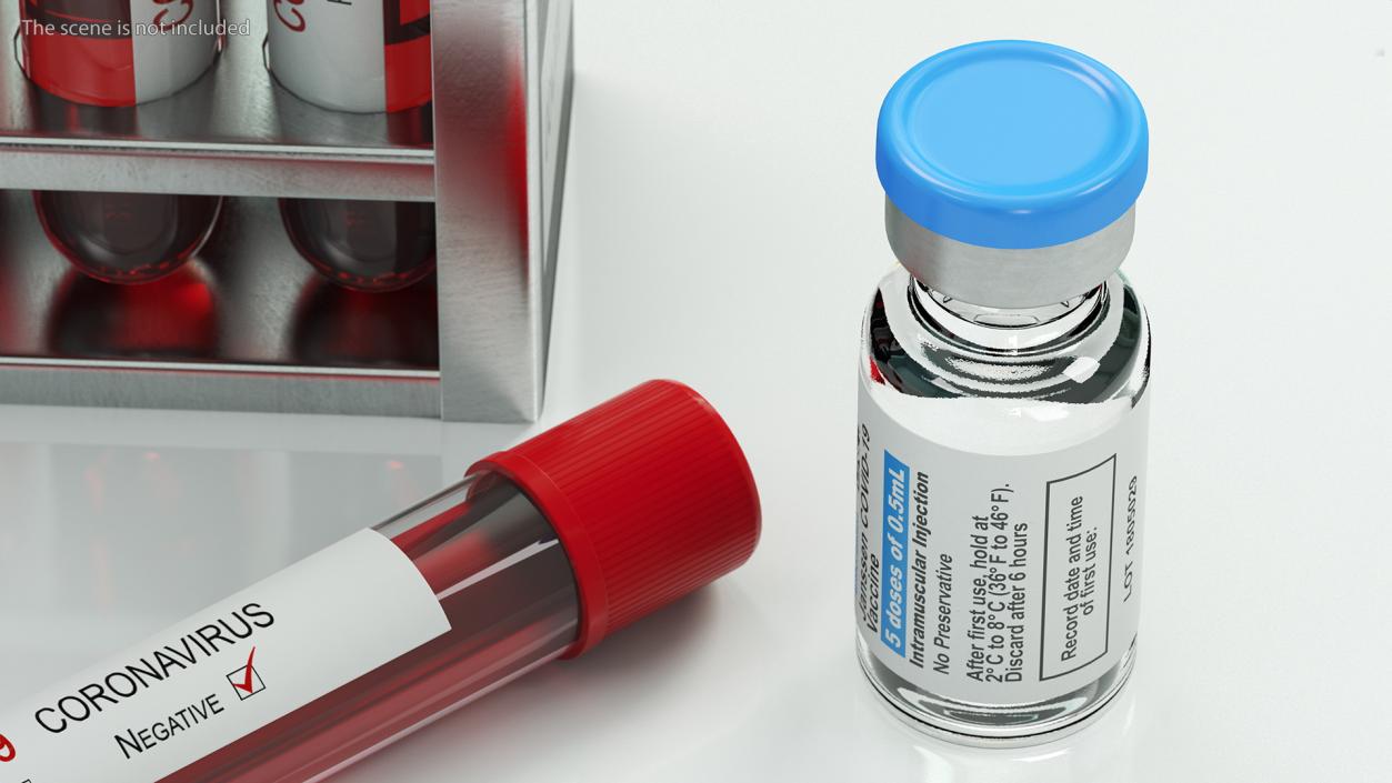 3D Janssen Covid19 Vaccine model