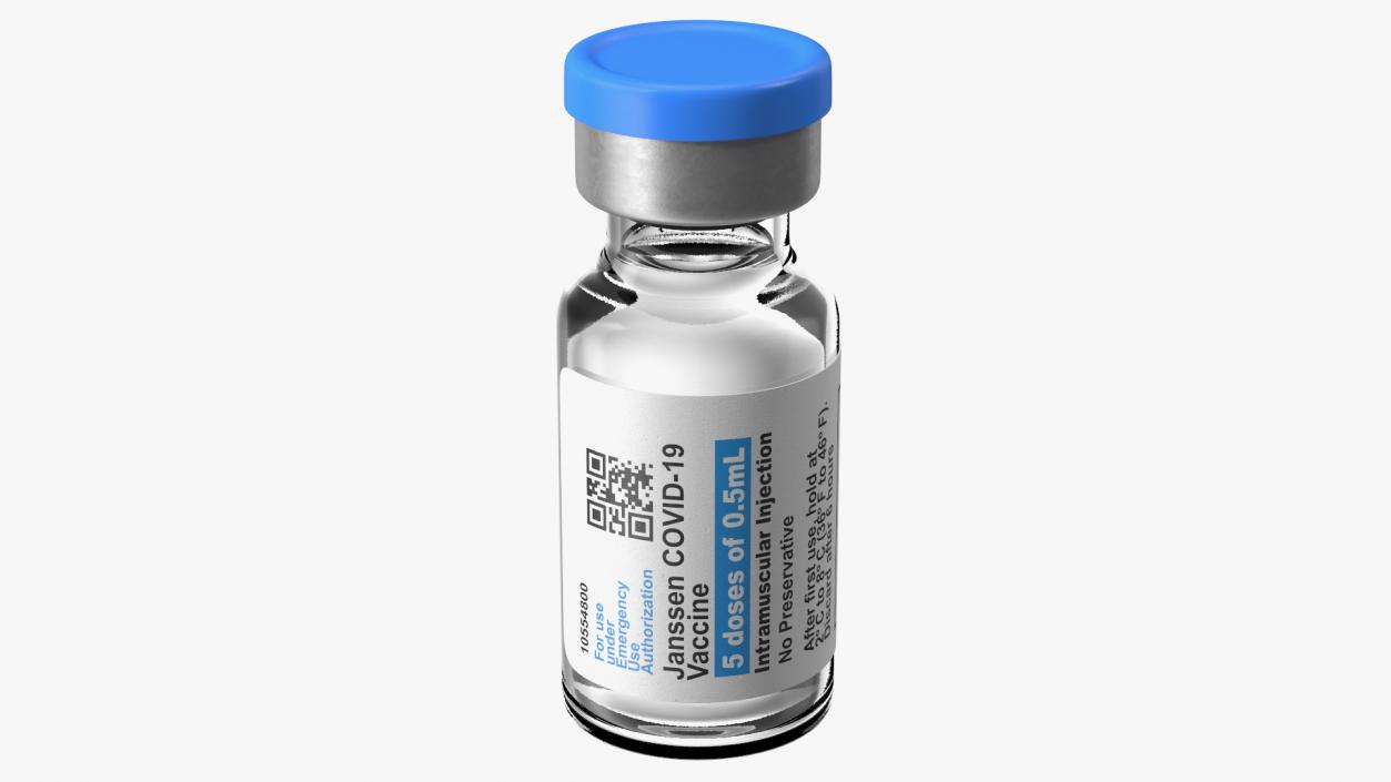 3D Janssen Covid19 Vaccine model