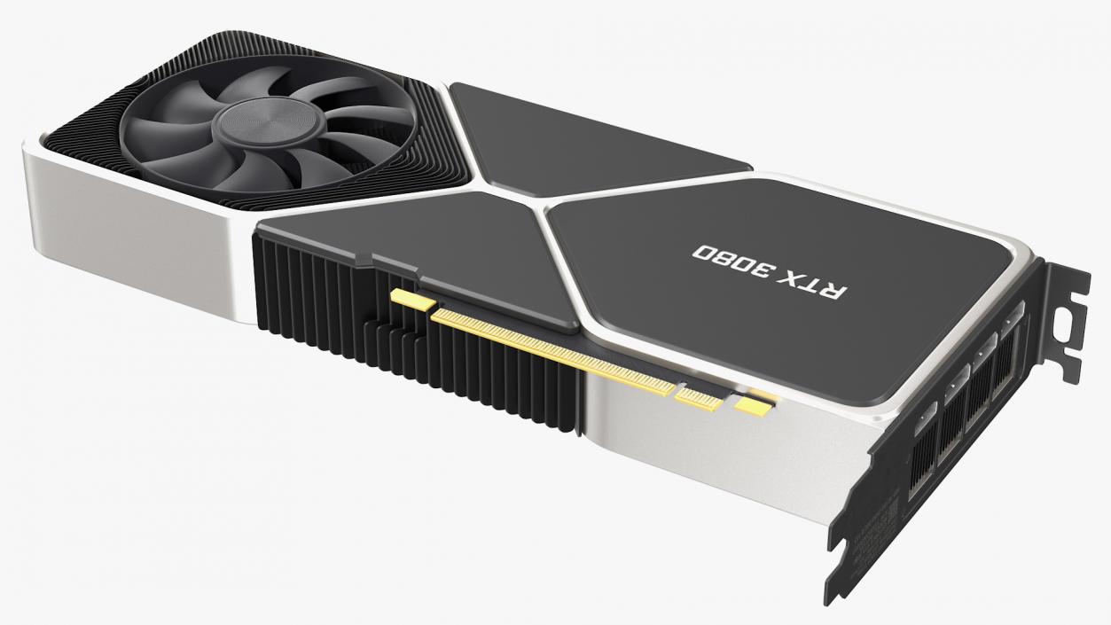 3D model Nvidia GeForce RTX 3080 Founders Edition