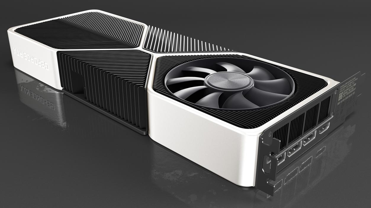 3D model Nvidia GeForce RTX 3080 Founders Edition