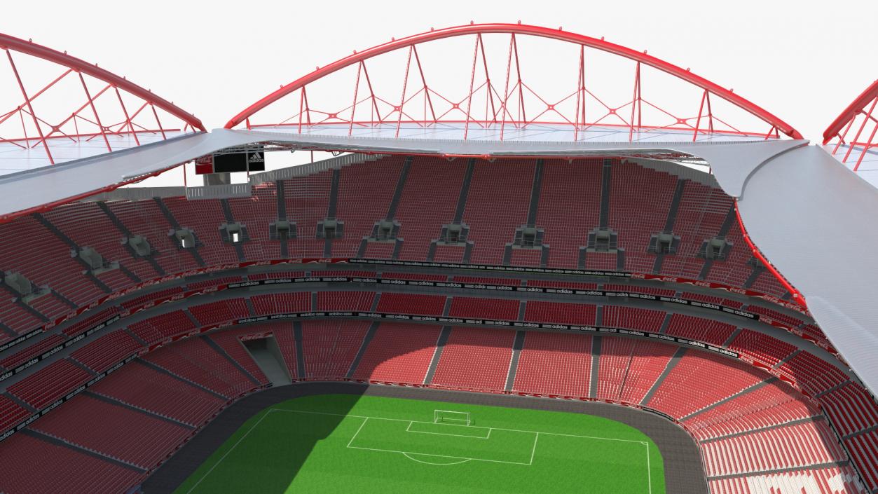 3D model Sport Lisboa e Benfica Stadium