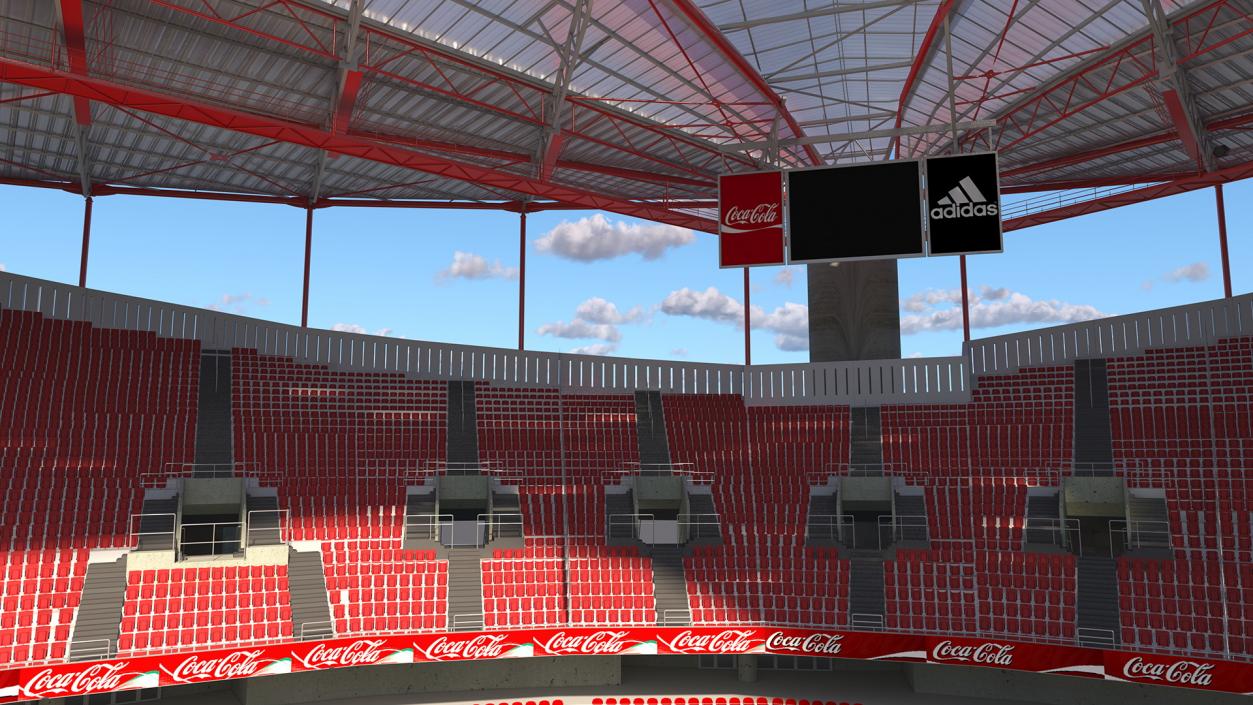 3D model Sport Lisboa e Benfica Stadium