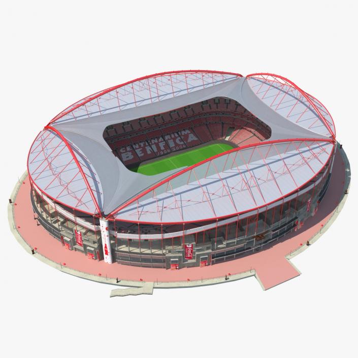 3D model Sport Lisboa e Benfica Stadium