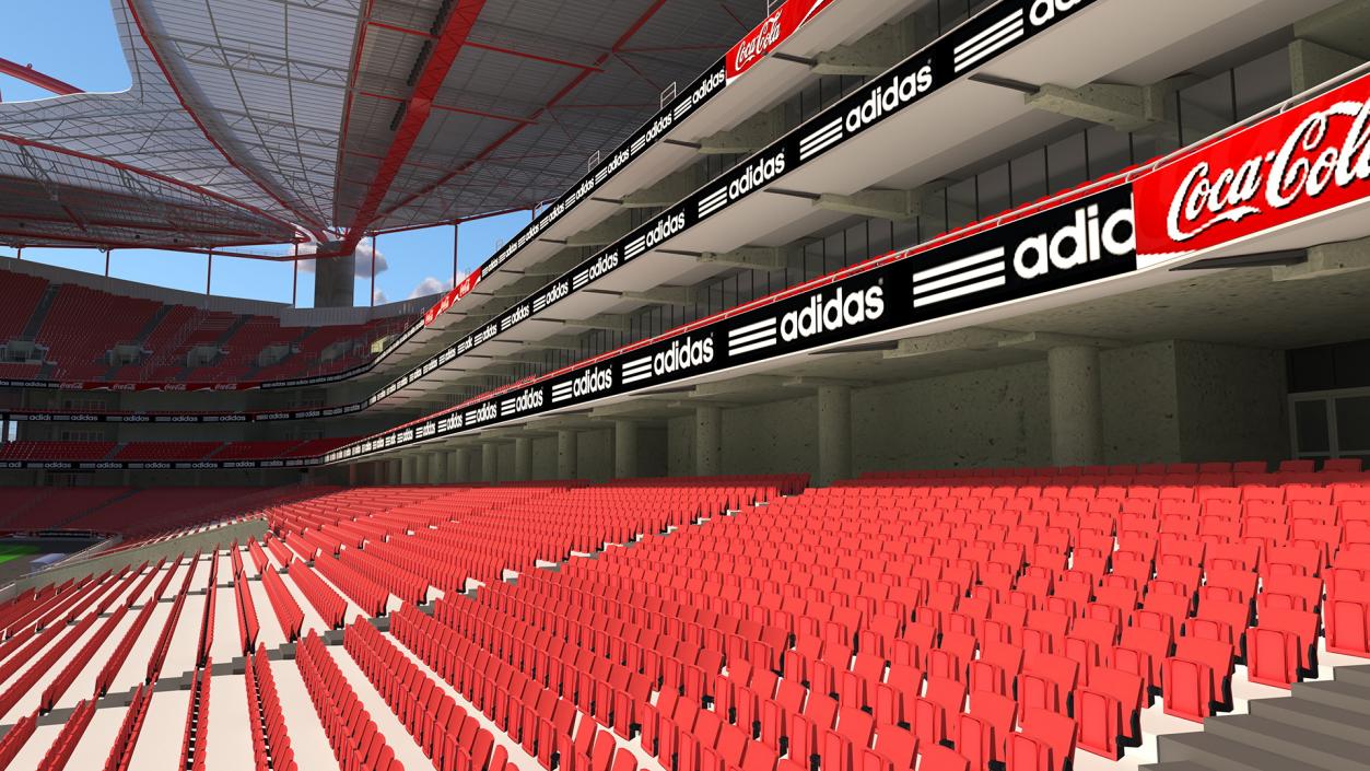 3D model Sport Lisboa e Benfica Stadium