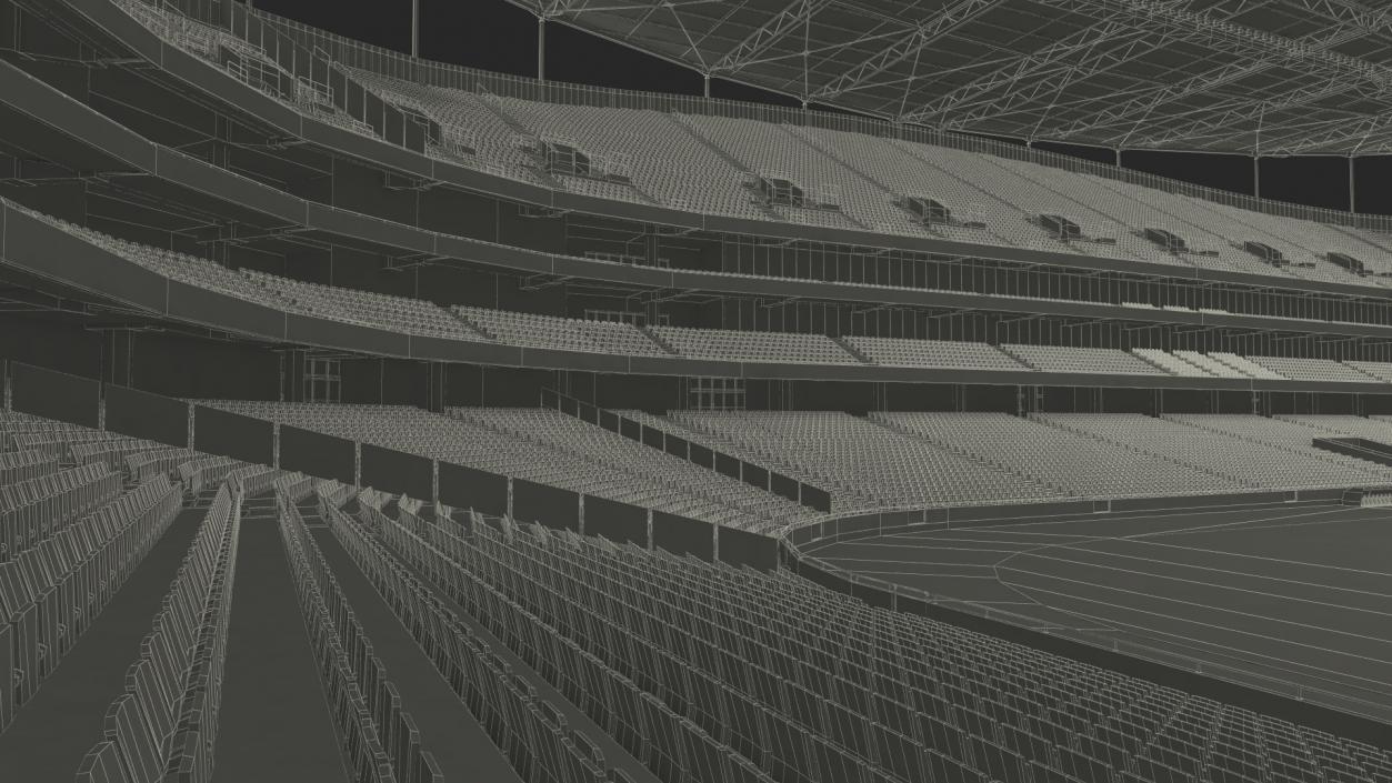 3D model Sport Lisboa e Benfica Stadium