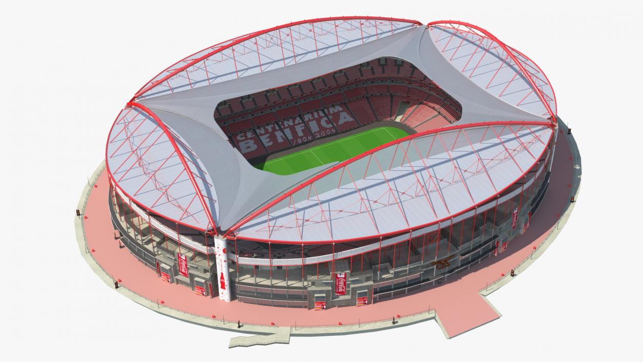 3D model Sport Lisboa e Benfica Stadium