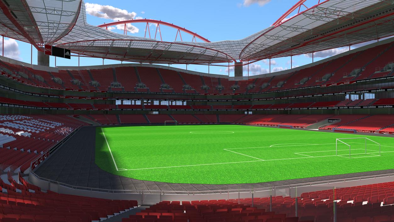 3D model Sport Lisboa e Benfica Stadium