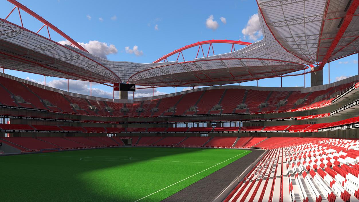 3D model Sport Lisboa e Benfica Stadium