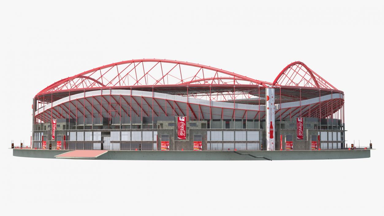 3D model Sport Lisboa e Benfica Stadium