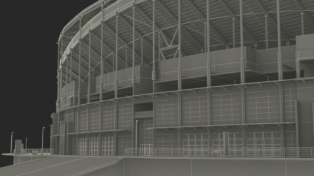 3D model Sport Lisboa e Benfica Stadium