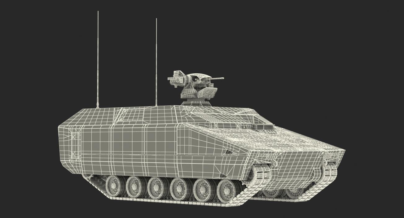 KF41 Lynx Tank Rigged 3D Models Collection 3D