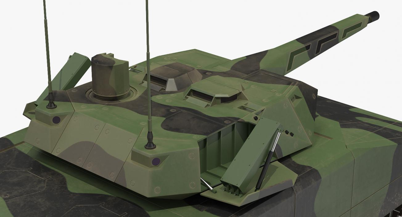 KF41 Lynx Tank Rigged 3D Models Collection 3D