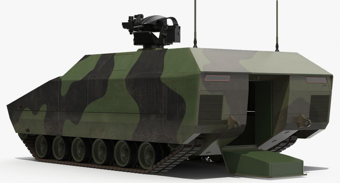 KF41 Lynx Tank Rigged 3D Models Collection 3D