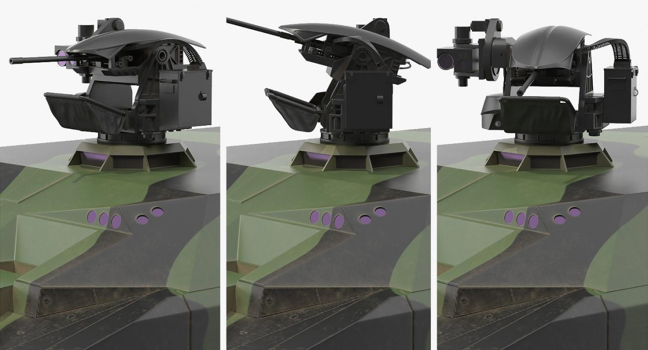 KF41 Lynx Tank Rigged 3D Models Collection 3D