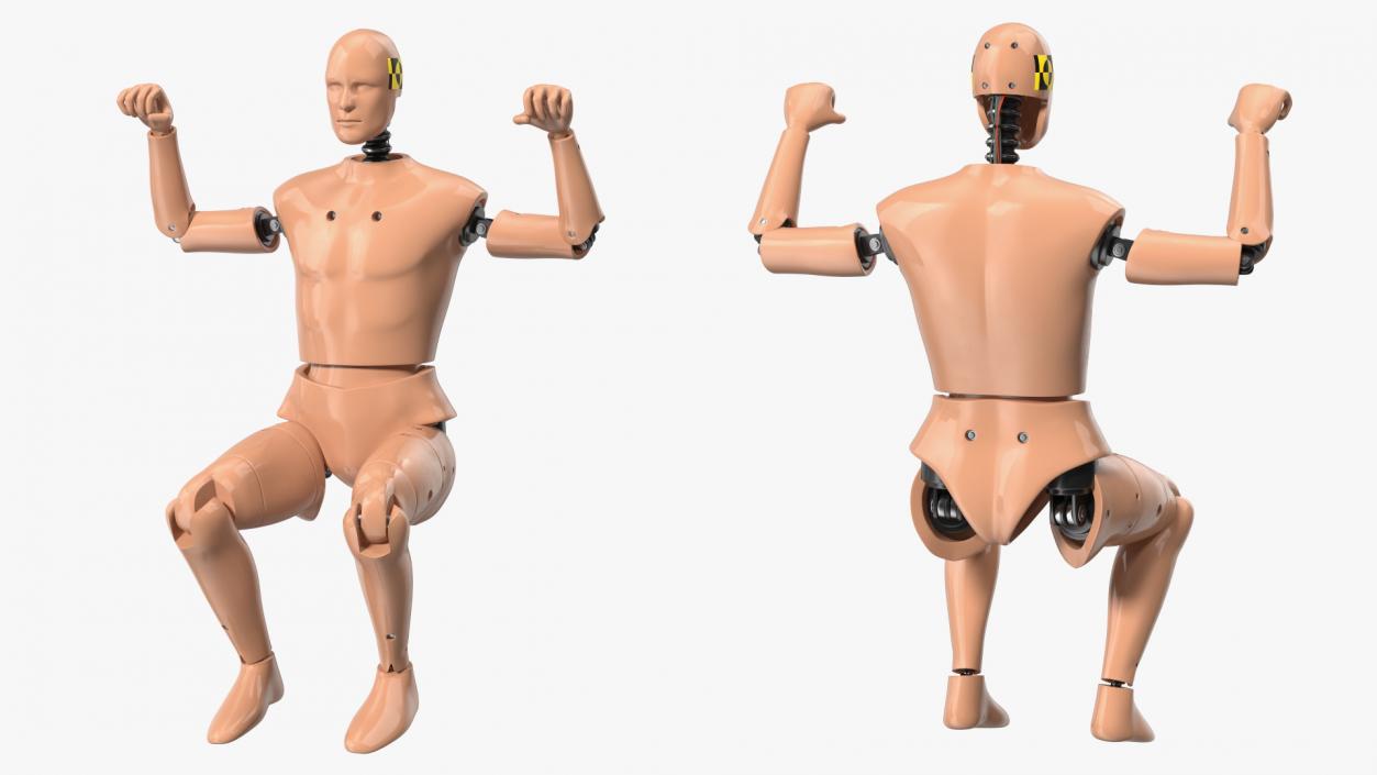 3D model Astronaut Training Device with Mannequin