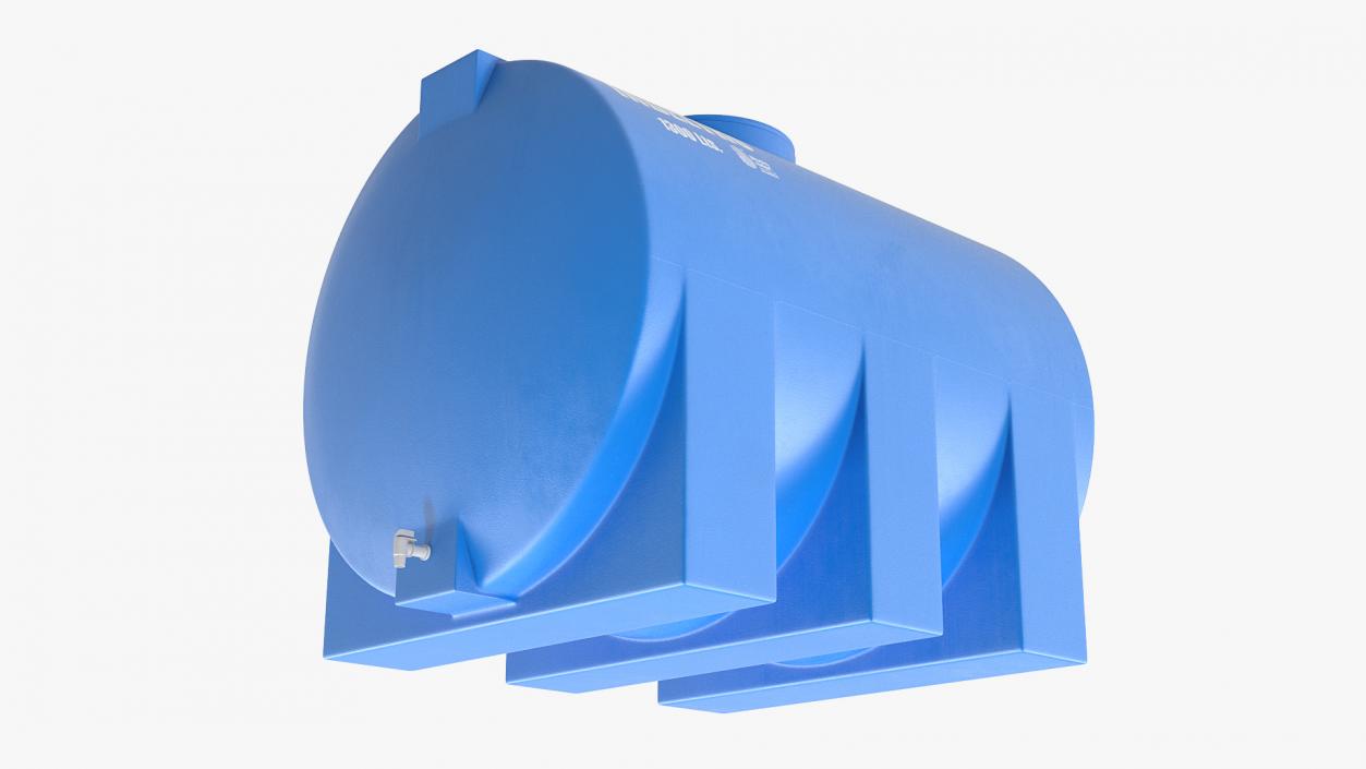 Water Storage Tank 1300L 3D model