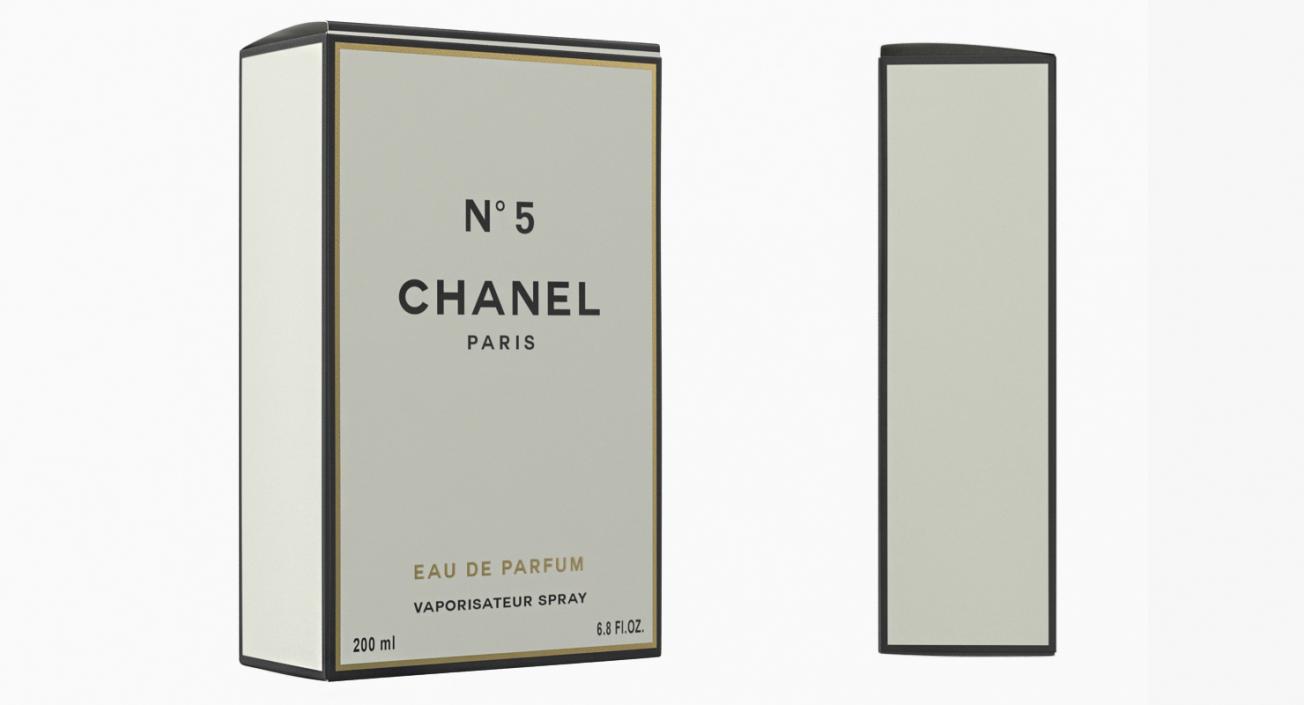 Parfum Box Chanel No 5 200 ml 3D model