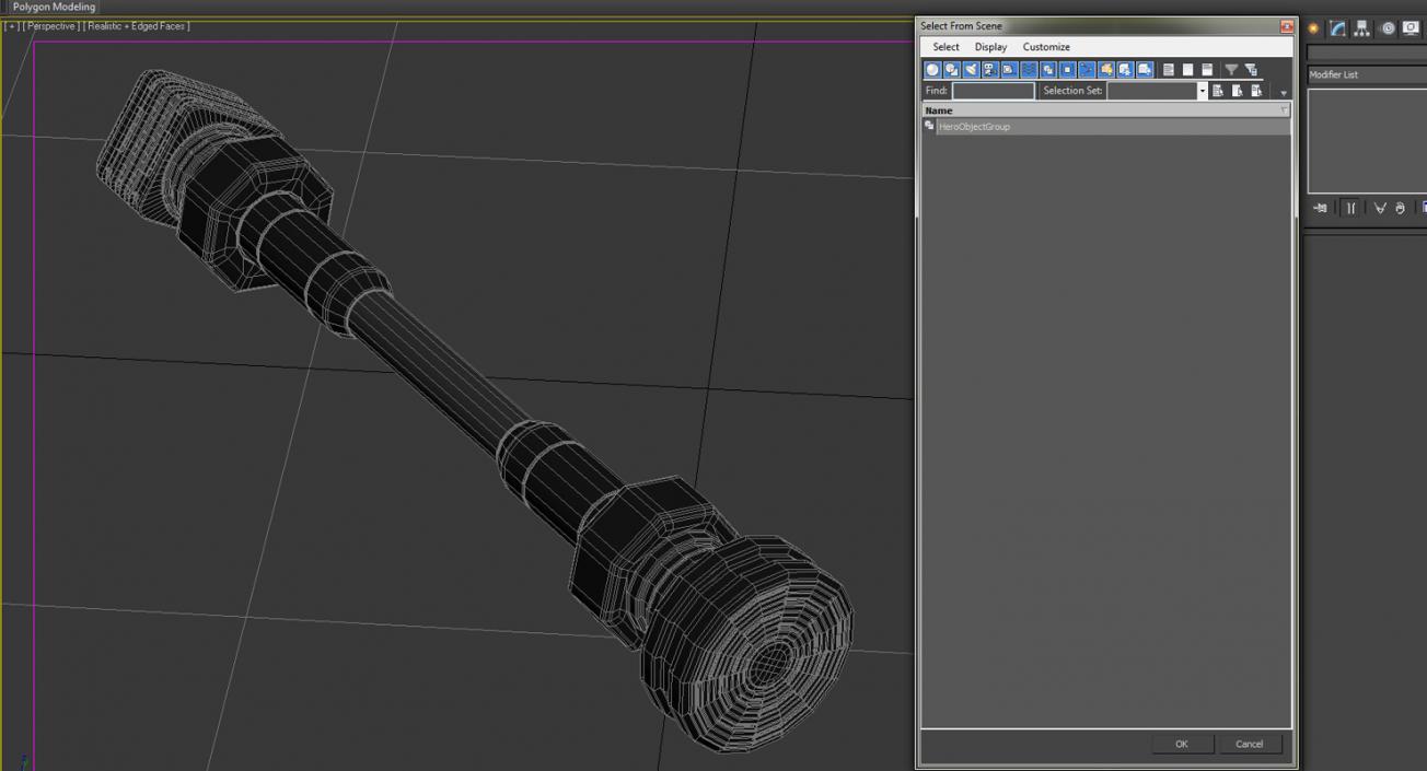 3D model Anodized Ram Hydraulic Cylinder 8 Sci-Fi