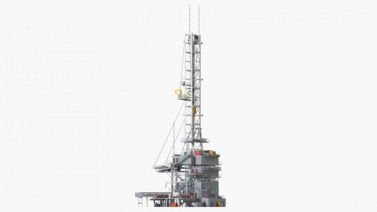 3D Drilling Rig Platform