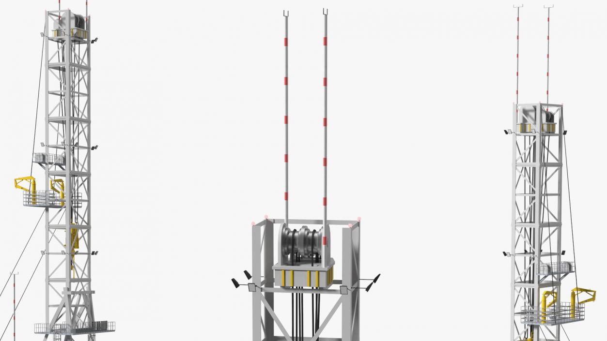 3D Drilling Rig Platform