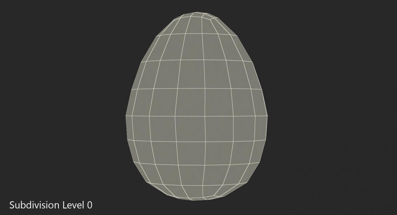 Brown Chicken Egg 3D