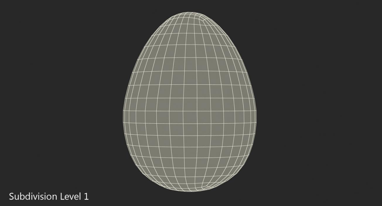 Brown Chicken Egg 3D