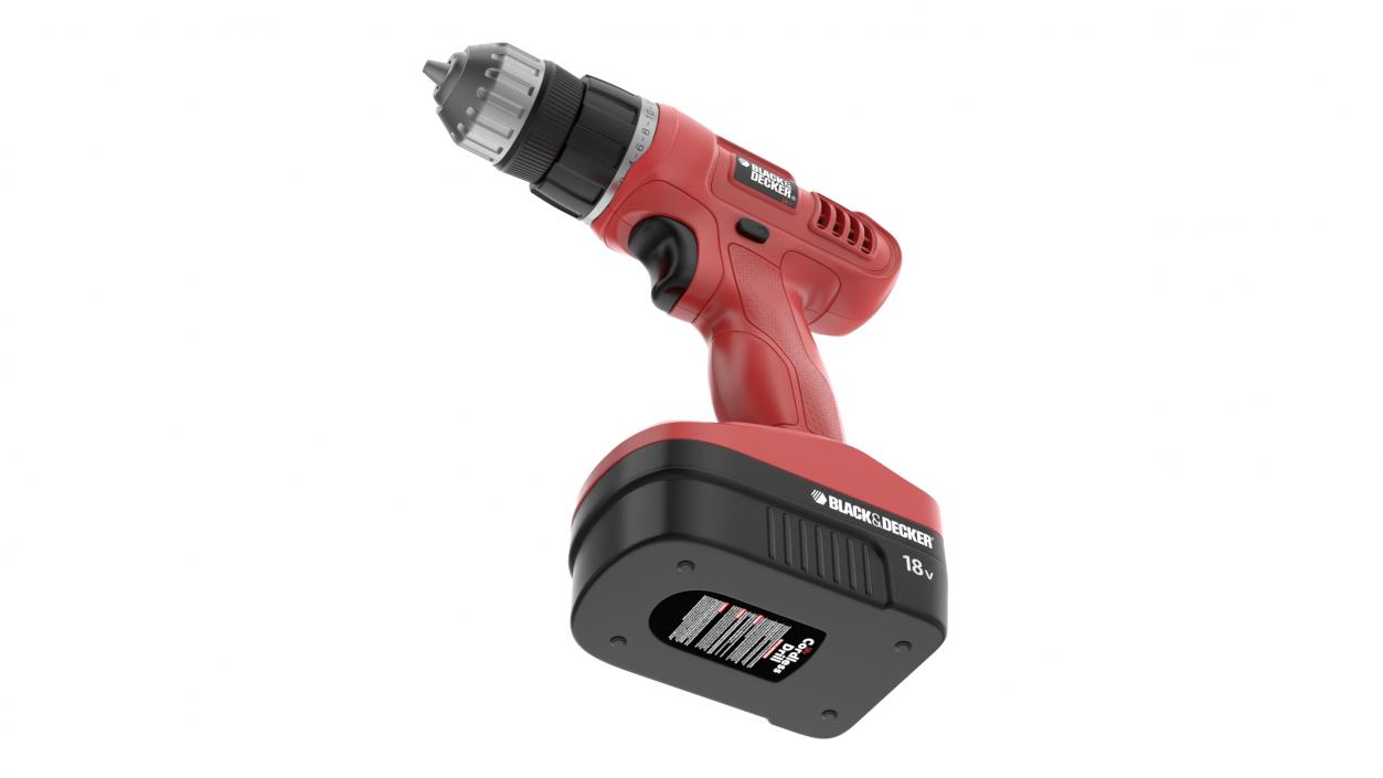 3D Cordless Drill Black and Decker 2 model