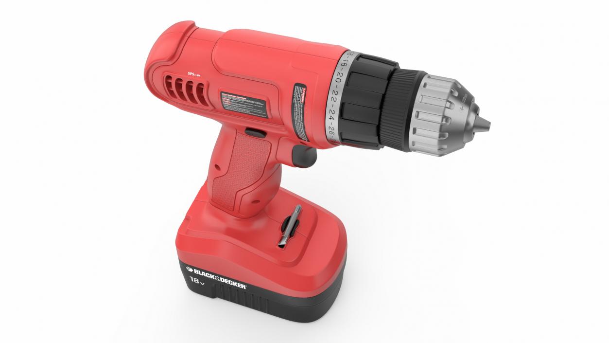 3D Cordless Drill Black and Decker 2 model