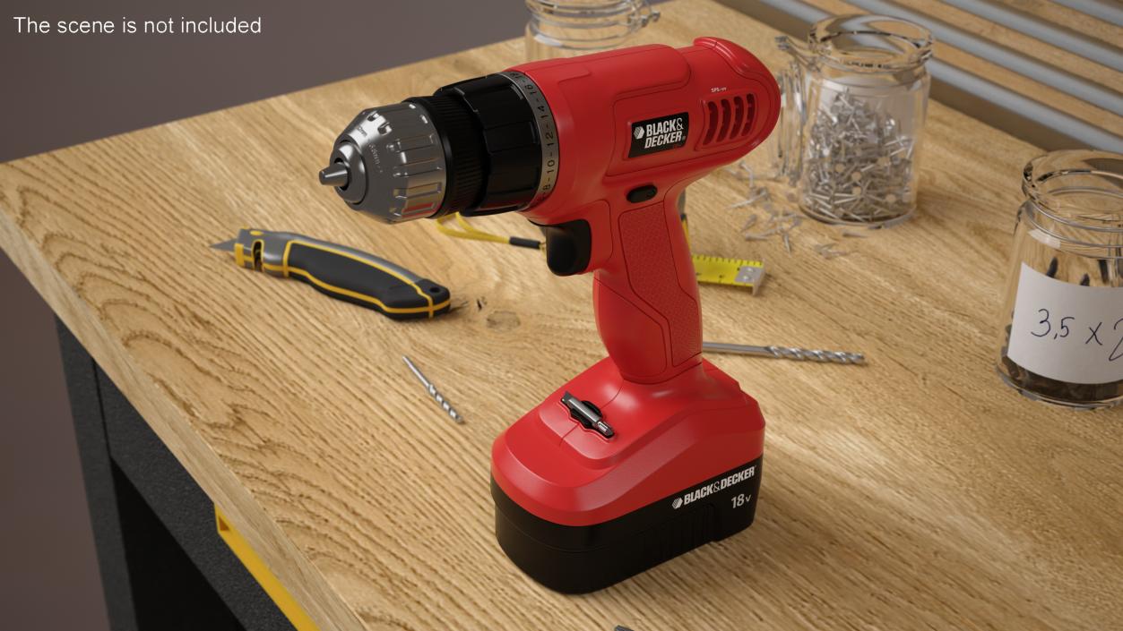 3D Cordless Drill Black and Decker 2 model