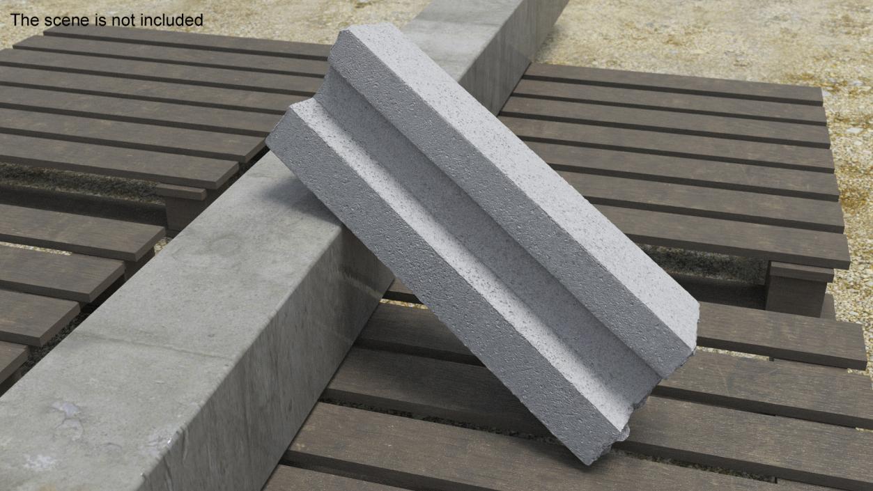 3D model T-Beam Concrete