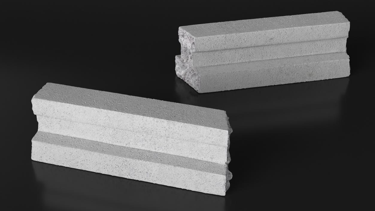 3D model T-Beam Concrete