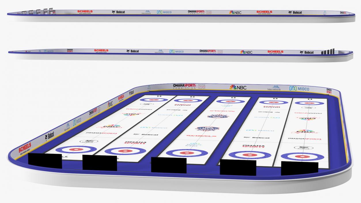 3D model US Arena Curling Championships