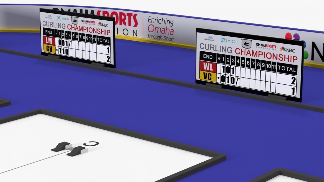 3D model US Arena Curling Championships