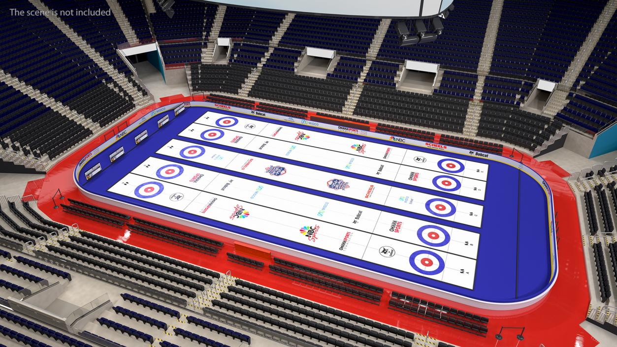 3D model US Arena Curling Championships